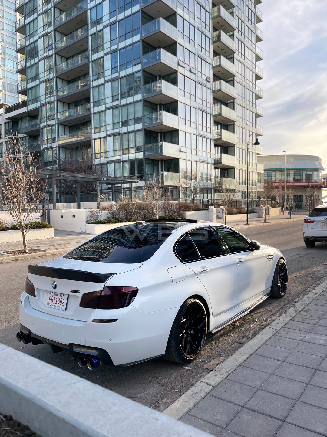 BMW F10 SIDE SKIRTS GTX STYLE GENUINE CARBON FIBER