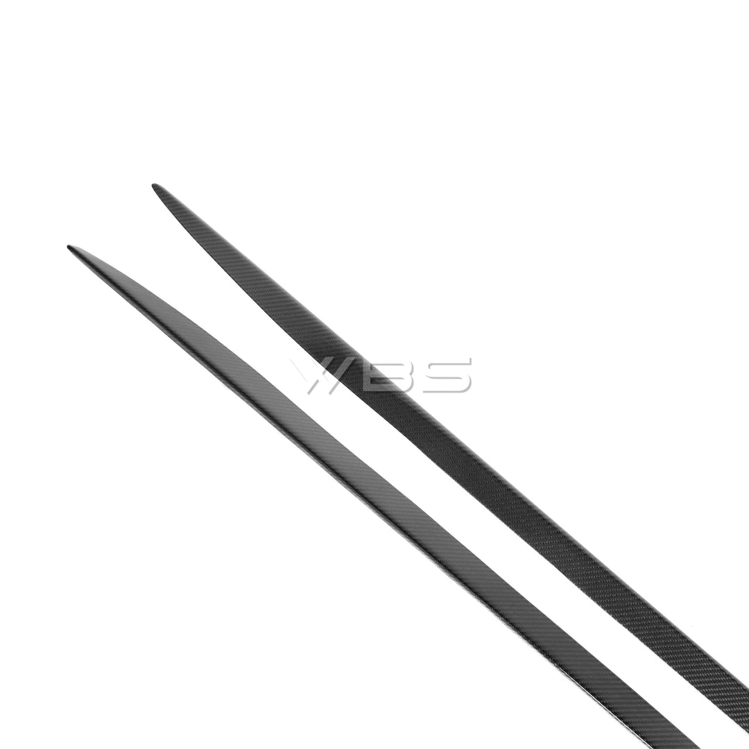 MERCEDES W205 C63 COUPE SIDE PANEL TRIM REPLACEMENT GENUINE CARBON FIBER