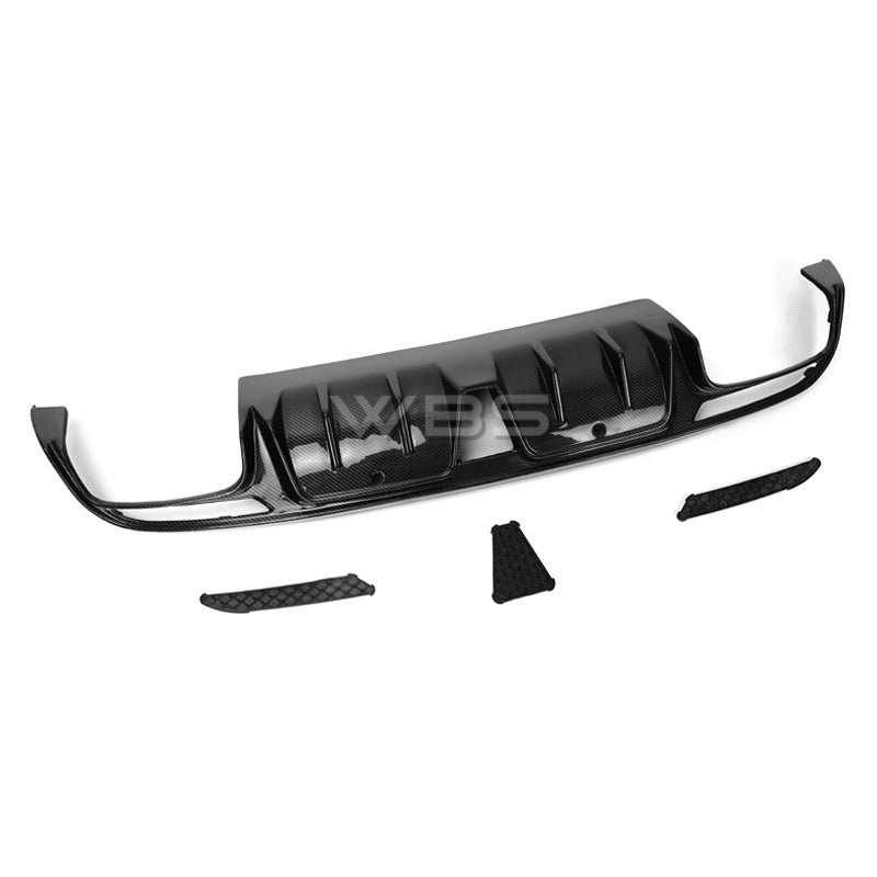 MERCEDES W205 C63/ C CLASS SEDAN F1 STYLE DIFFUSER KIT