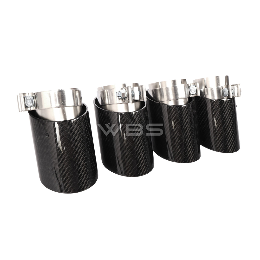 WBS - BMW G90/ G99 M5 M PERFORMANCE CF EXHAUST TIPS SET