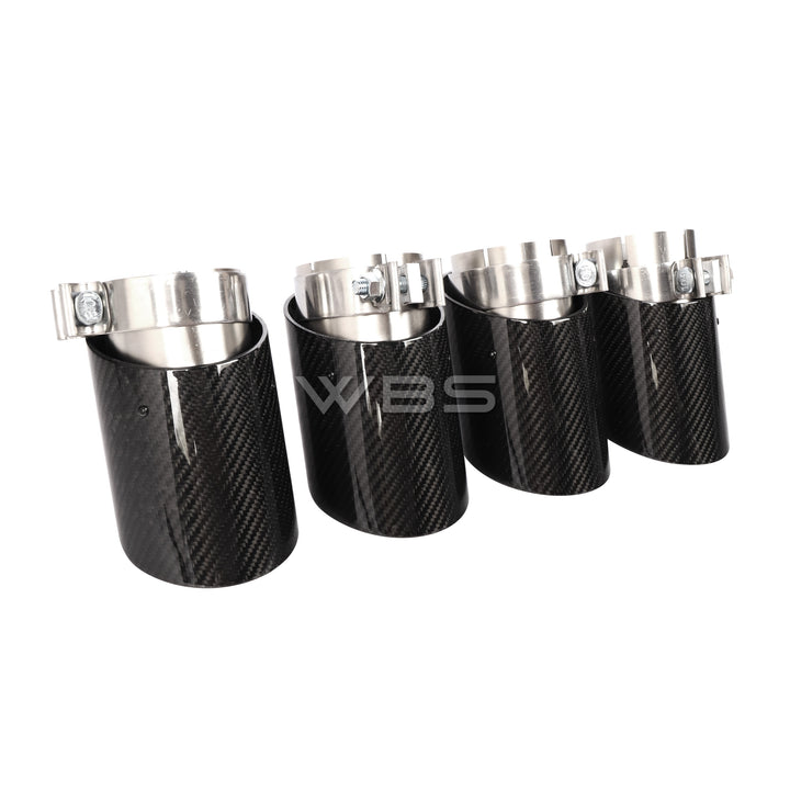 WBS - BMW G90/ G99 M5 M PERFORMANCE CF EXHAUST TIPS SET