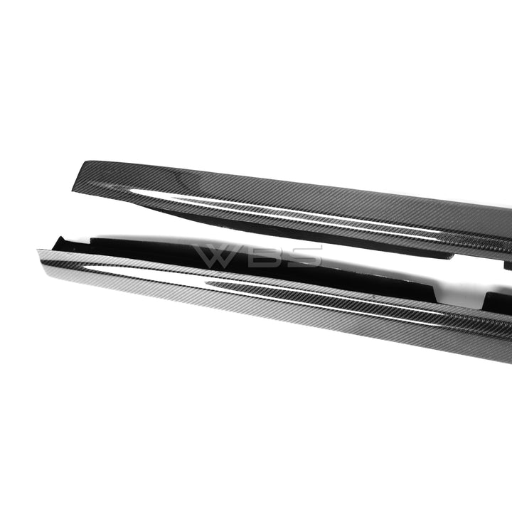 WBS - BMW X3M F97 / X4M F98 3D STYLE SIDE SKIRTS GENUINE CARBON FIBER