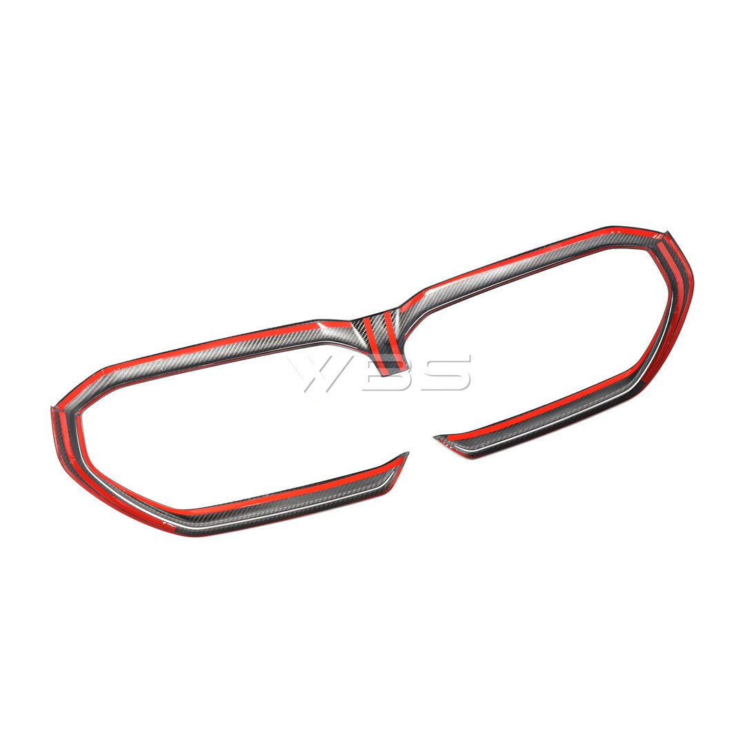 WBS - BMW G90/ G99 M5 FRONT GRILLE TRIM SURROUNDED GENUINE CARBON FIBER