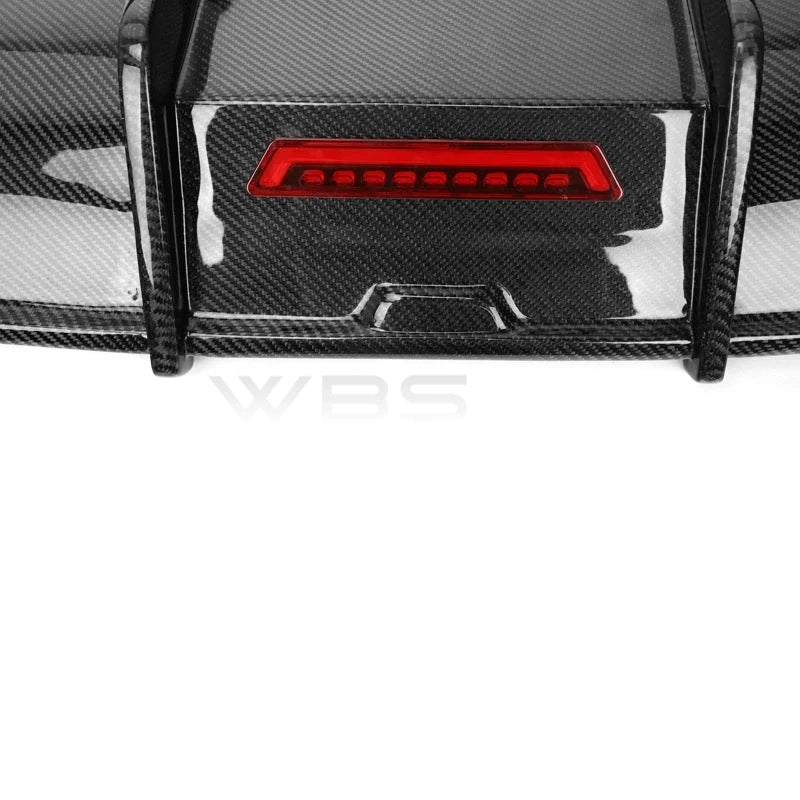 AUDI S4/ A4 B9 CARBON FIBER DIFFUSER DIGITAL LED LIGHT STYLE