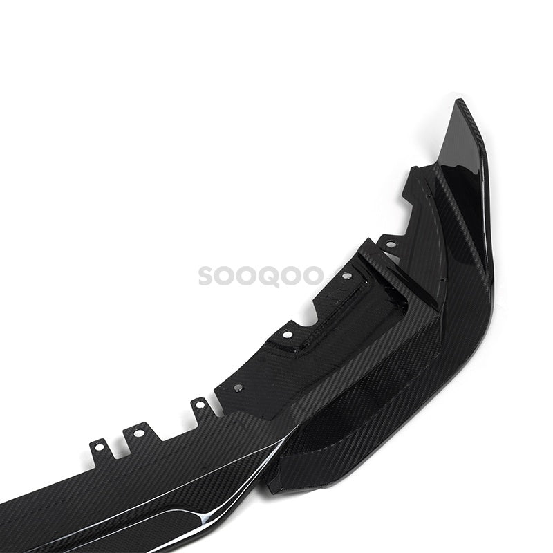 WBS - BMW X3M F97 LCI SQ V1 STYLE FRONT LIP GENUINE CARBON FIBER