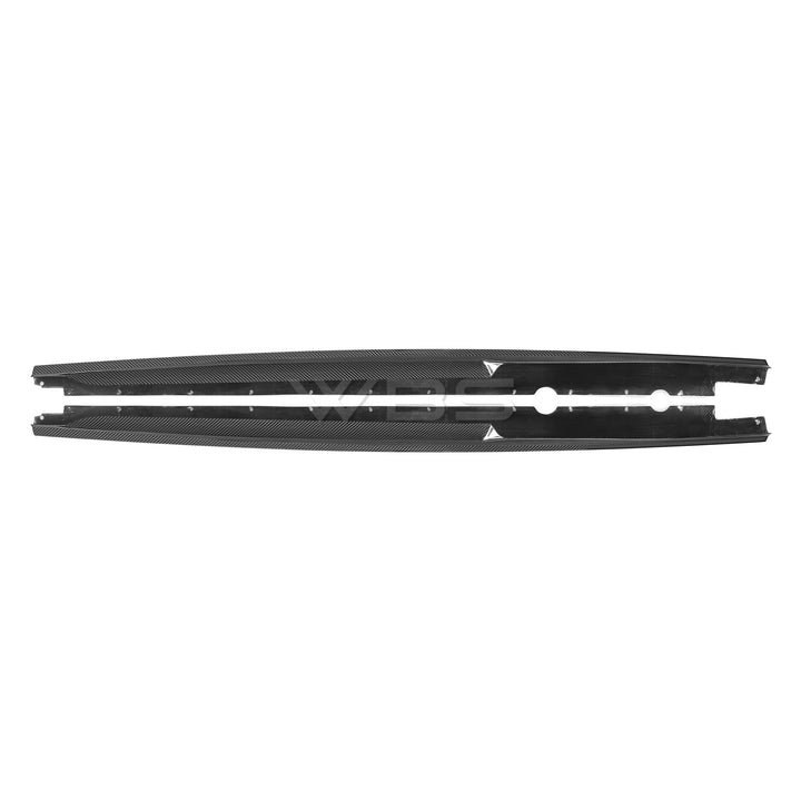 AUDI R8 FACELIFT GENUINE CARBON FIBER SIDE SKIRTS GT-STYLE BY WBS