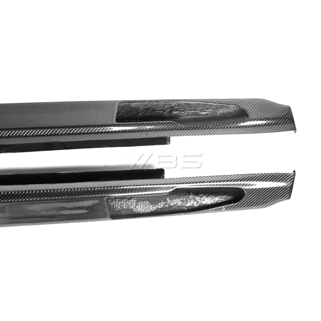 WBS - BMW X3M F97 / X4M F98 3D STYLE SIDE SKIRTS GENUINE CARBON FIBER