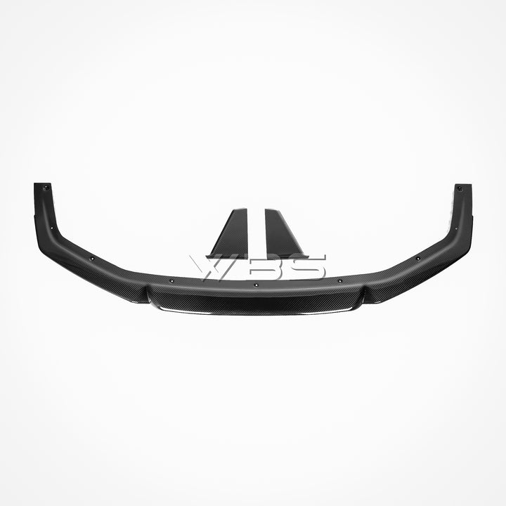 AUDI RS7 C8 V STYLE FRONT LIP KIT GENUINE CARBON FIBER