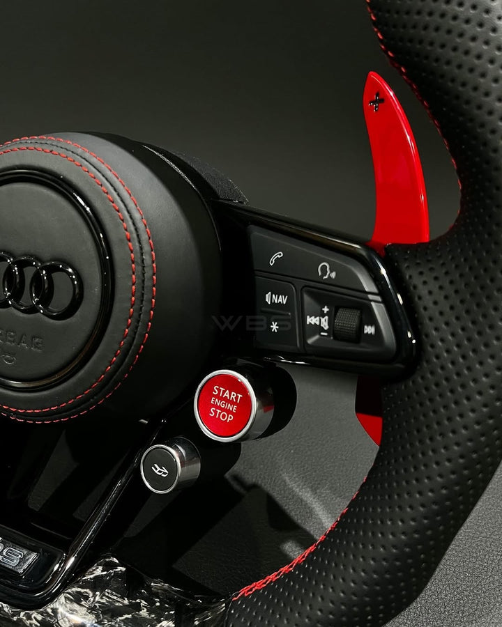 AUDI R8 FORGED CARBON FIBER CUSTOMS STEERING WHEEL