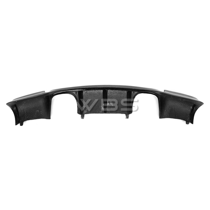 BMW E92 E93 REAR DIFFUSER V STYLE GENUINE CARBON FIBER