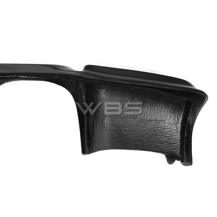 BMW E92 E93 REAR DIFFUSER V STYLE GENUINE CARBON FIBER