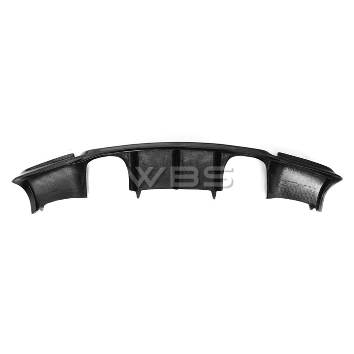 BMW E92 E93 REAR DIFFUSER V STYLE GENUINE CARBON FIBER