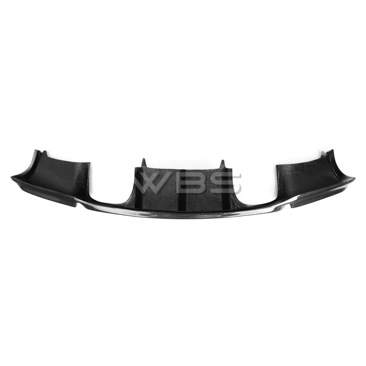 BMW E92 E93 REAR DIFFUSER V STYLE GENUINE CARBON FIBER