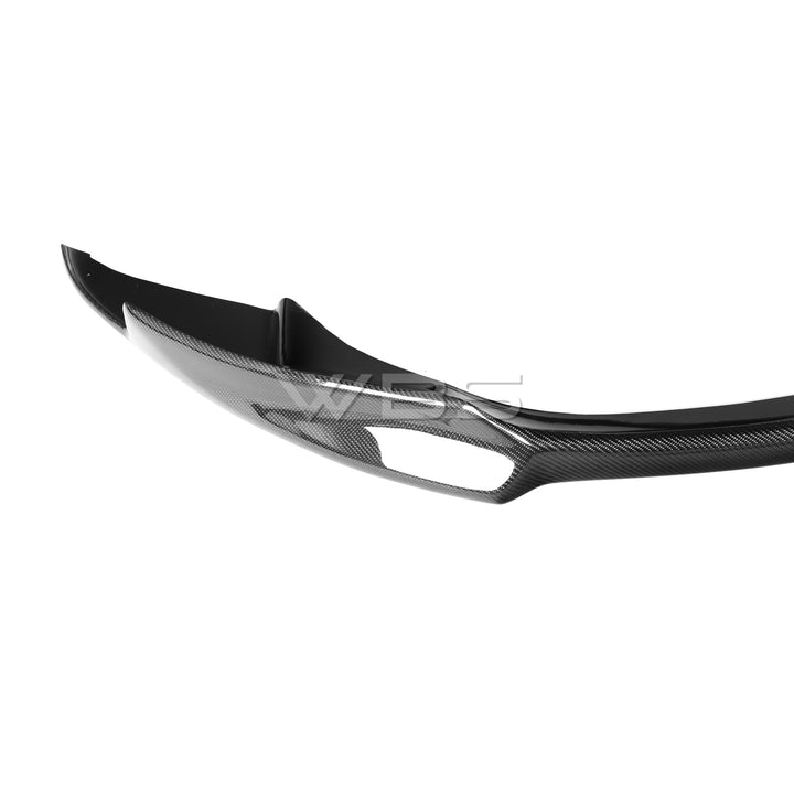 BMW E9X M3 FRONT LIP V2 STYLE GENUINE CARBON FIBER
