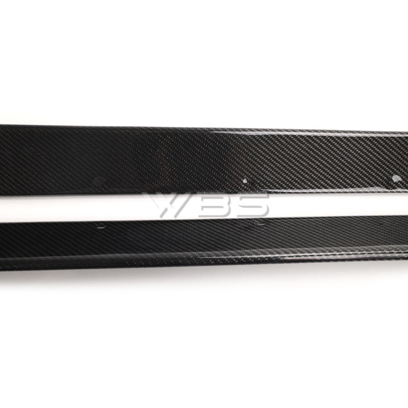 BMW F87 M2 V-STYLE SIDE SKIRTS GENUINE CARBON FIBER