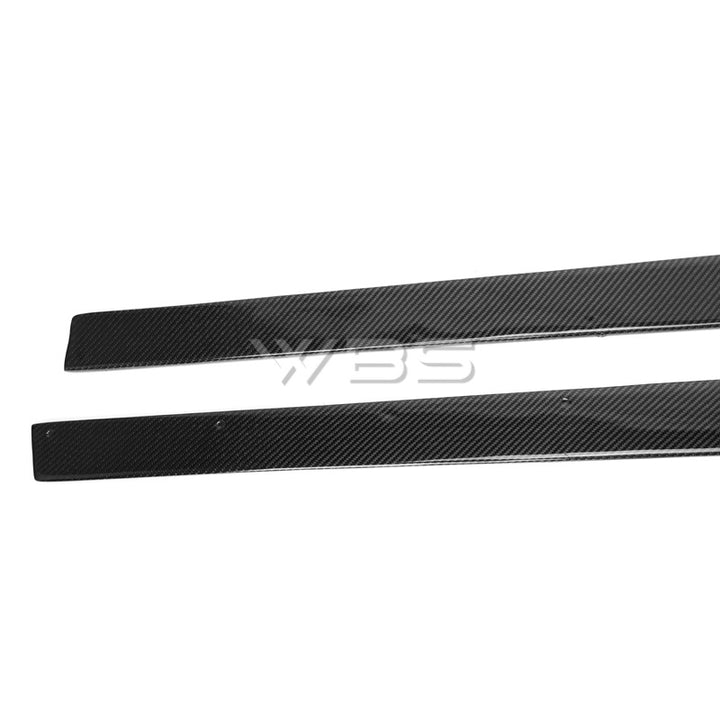 BMW F87 M2 V-STYLE SIDE SKIRTS GENUINE CARBON FIBER