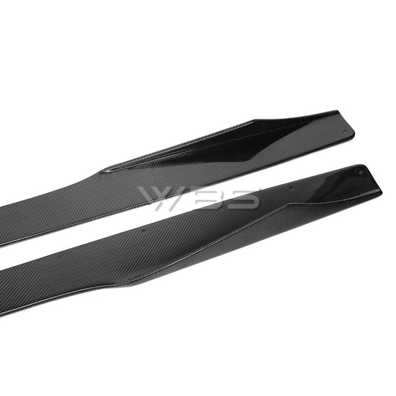 BMW F87 M2 V-STYLE SIDE SKIRTS GENUINE CARBON FIBER