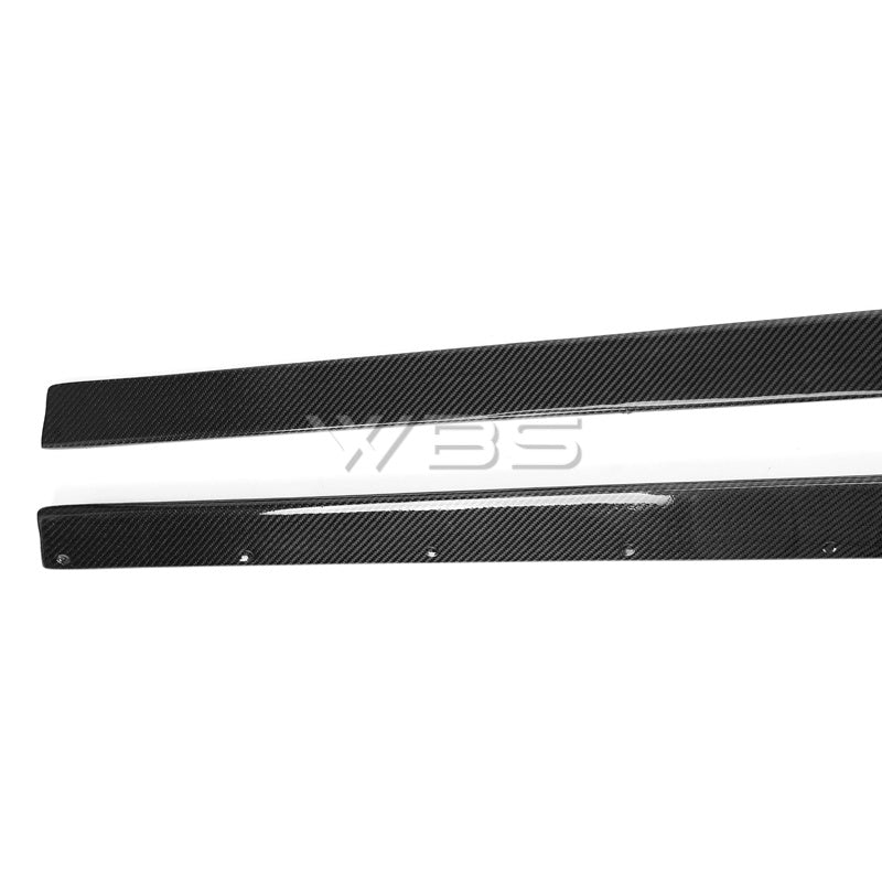 BMW F87 M2 V-STYLE SIDE SKIRTS GENUINE CARBON FIBER