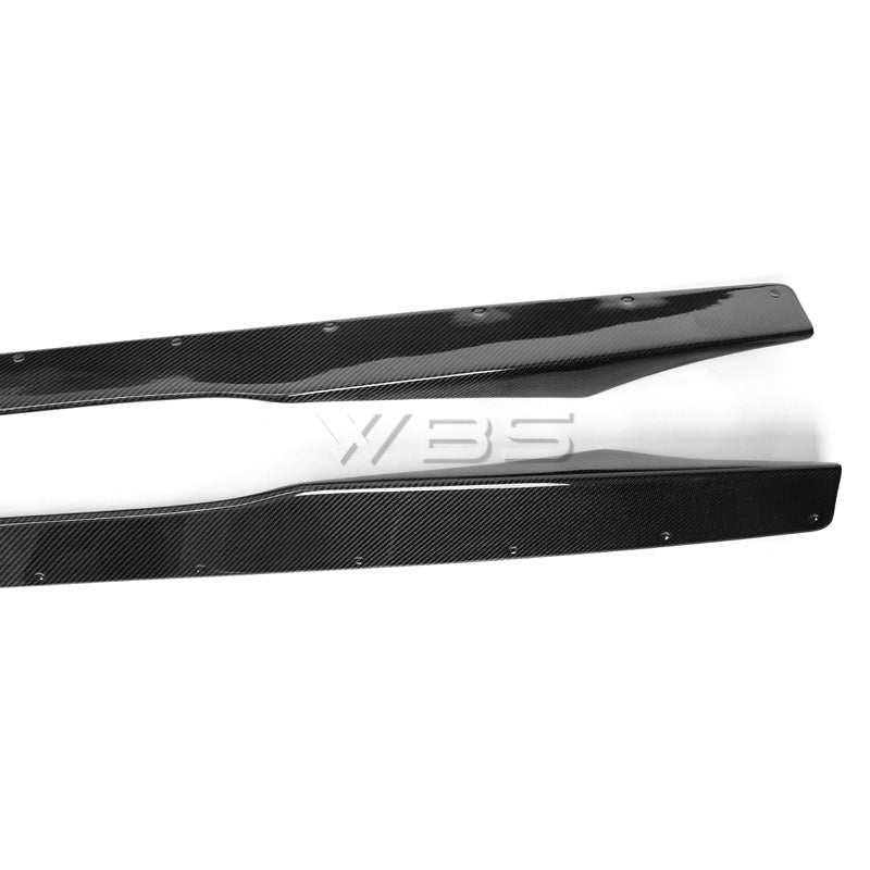 BMW F87 M2 V-STYLE SIDE SKIRTS GENUINE CARBON FIBER