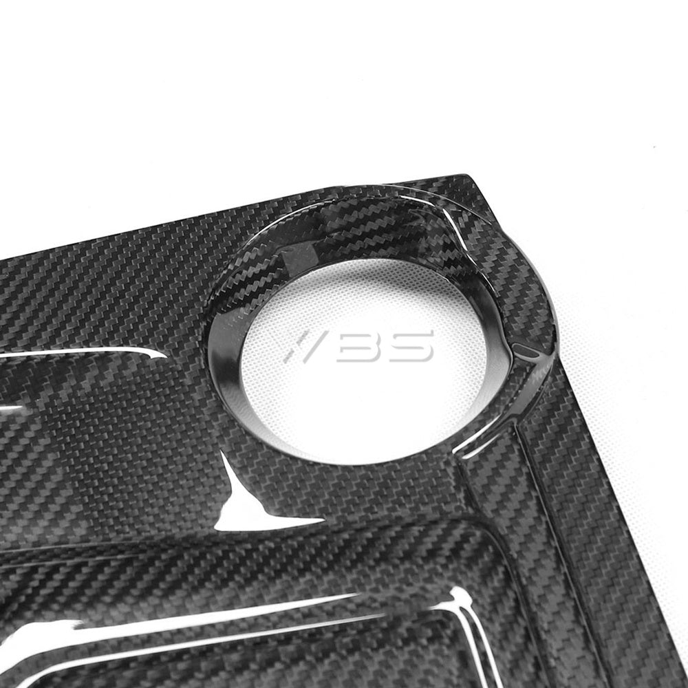 BMW F90 M5 OEM REPLACEMENT ENGIN COVER GENUINE CARBON FIBER