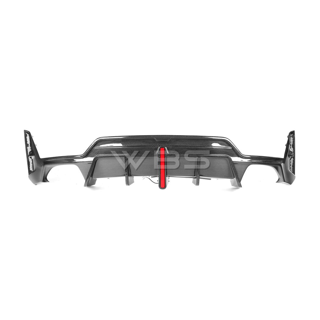 BMW G20 M340I LCI - F1 DESIGN REAR DIFFUSER KIT GENUINE CARBON FIBER