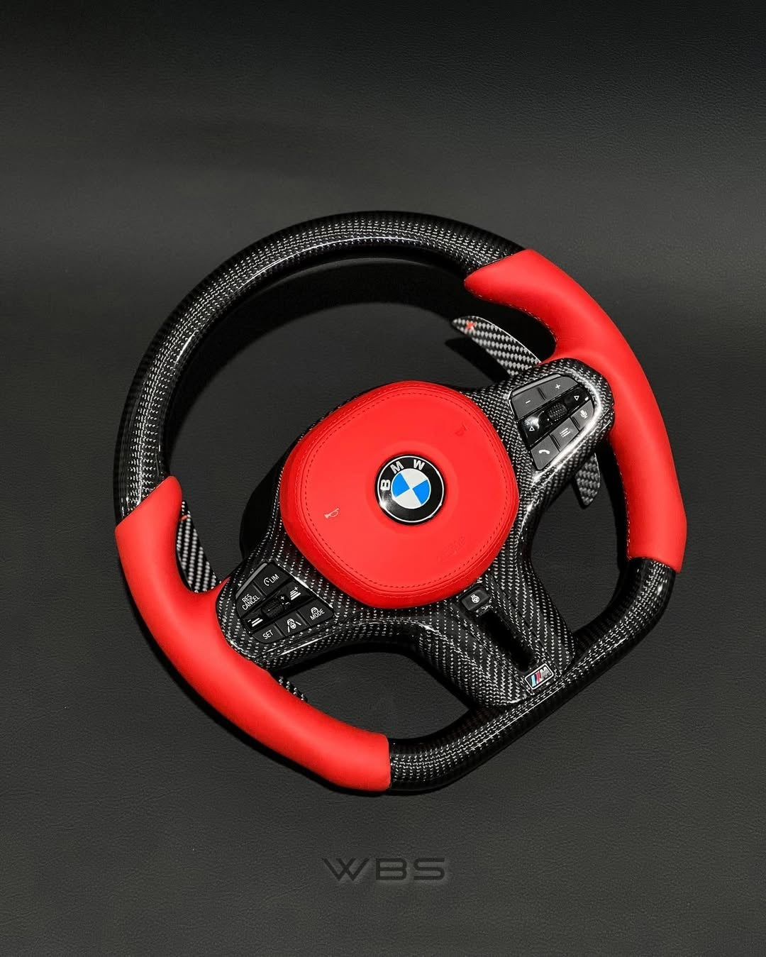 BMW G CHASSIS | CARBON FIBER CUSTOM STEERING WHEEL G8X M/ G20 3 SERIES