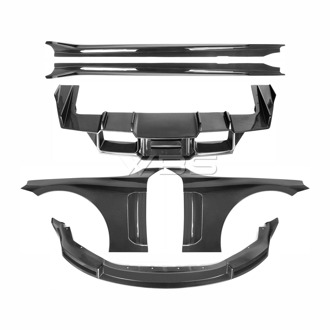 BMW G87 M2 VRS STYLE FRONT LIP GENUINE CARBON FIBER