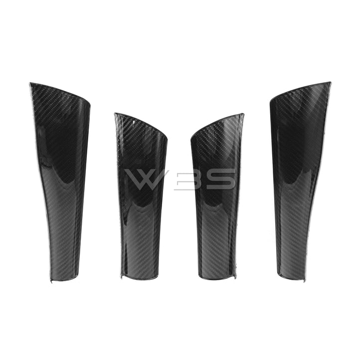 BMW G87 M2 VR STYLE CANARDS KIT-GENUINE CARBON FIBER