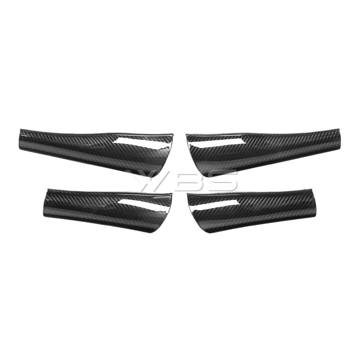 BMW G87 M2 VR STYLE CANARDS KIT-GENUINE CARBON FIBER