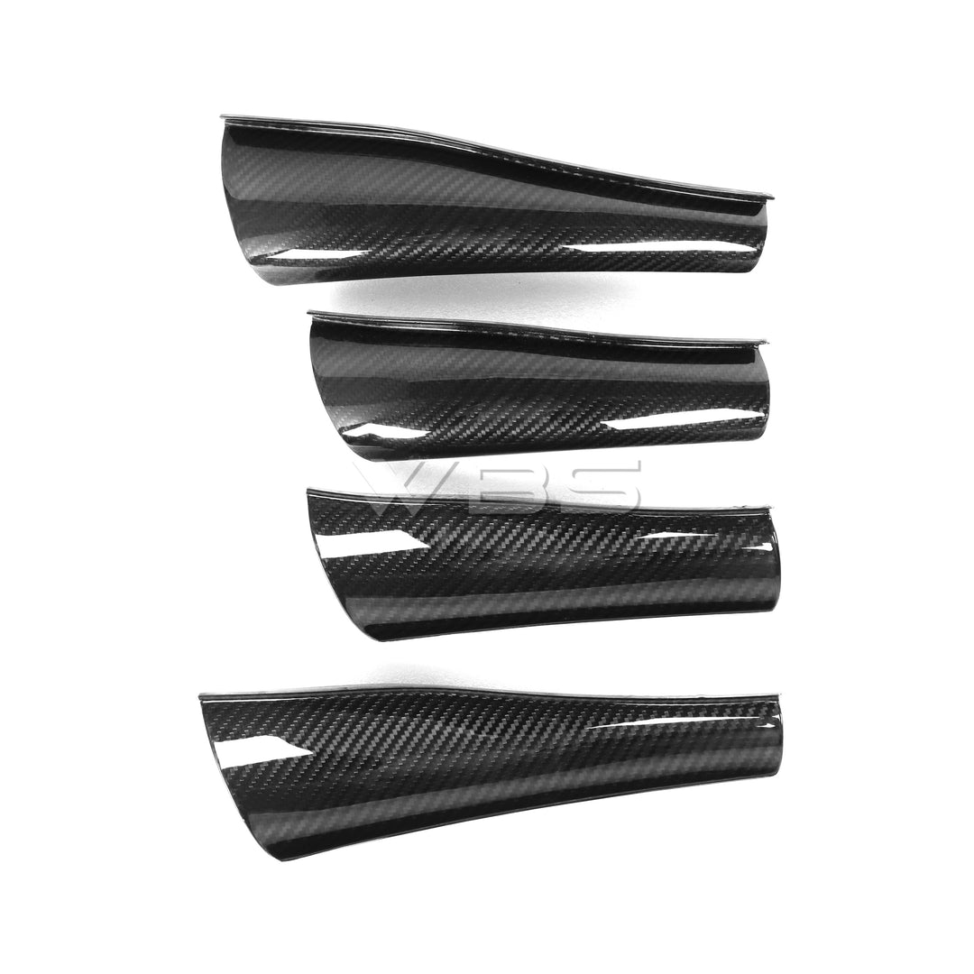 BMW G87 M2 VR STYLE CANARDS KIT-GENUINE CARBON FIBER