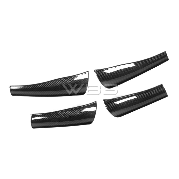 BMW G87 M2 VR STYLE CANARDS KIT-GENUINE CARBON FIBER
