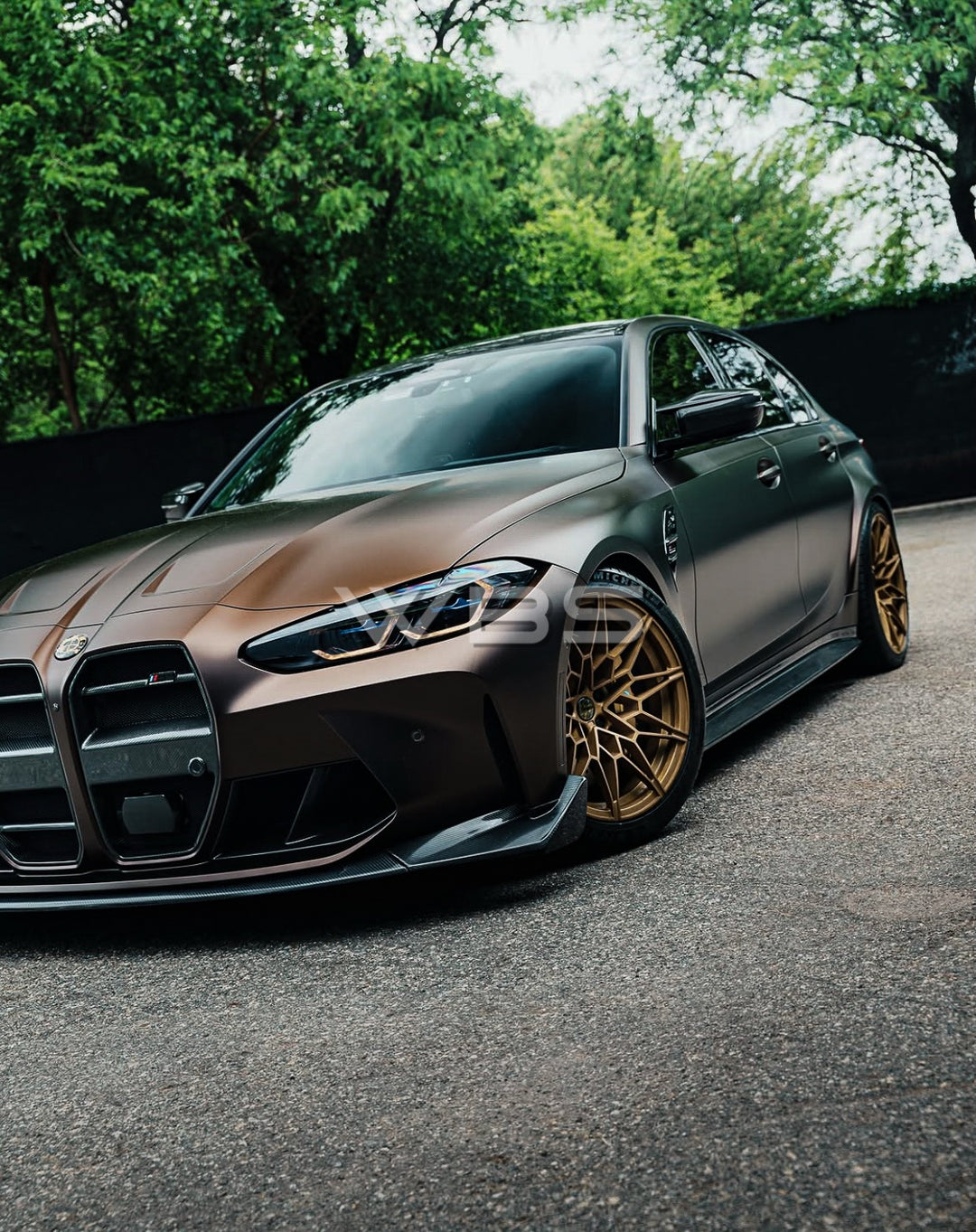 BMW G8X M3/ M4 CSL STYLE FRONT LIP GENUINE CARBON FIBER