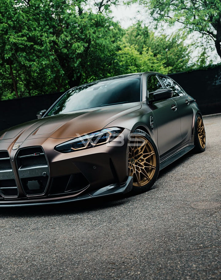 BMW G8X M3/ M4 CSL STYLE FRONT LIP GENUINE CARBON FIBER