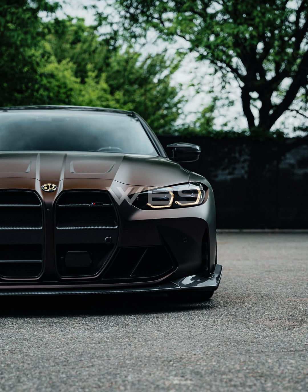 BMW G8X M3/ M4 CSL STYLE FRONT LIP GENUINE CARBON FIBER