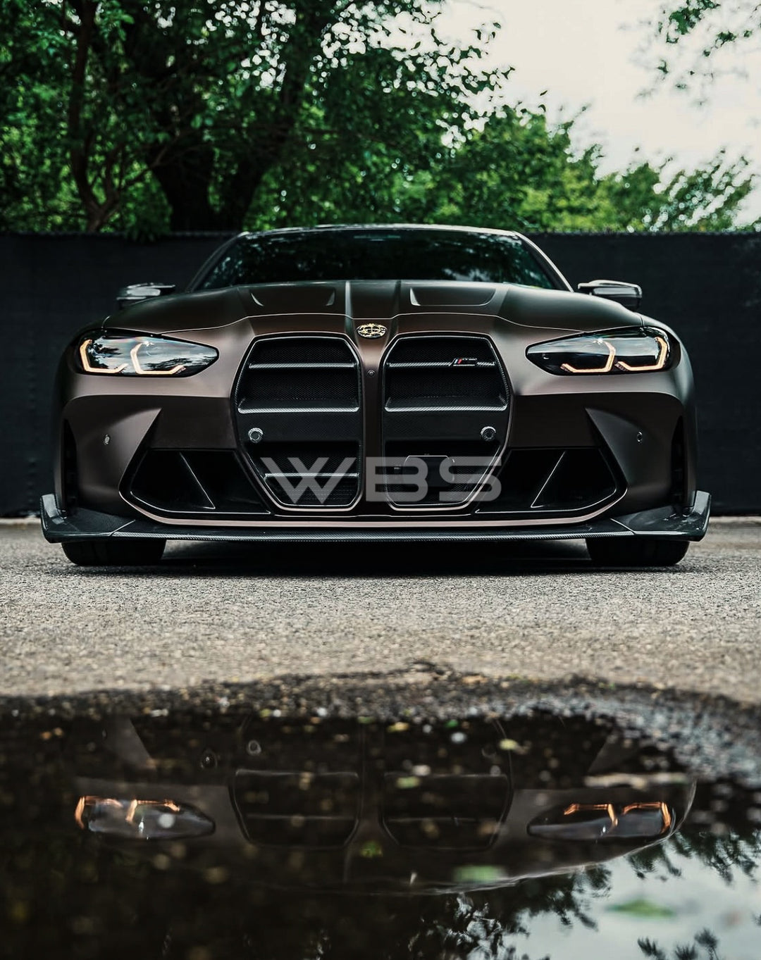 BMW G8X M3/ M4 CSL STYLE FRONT LIP GENUINE CARBON FIBER