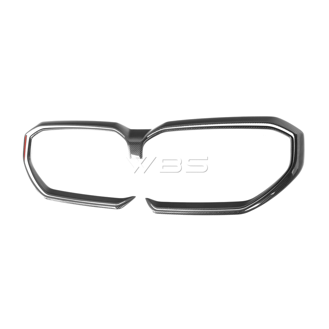 WBS - BMW G90/ G99 M5 FRONT GRILLE TRIM SURROUNDED GENUINE CARBON FIBER