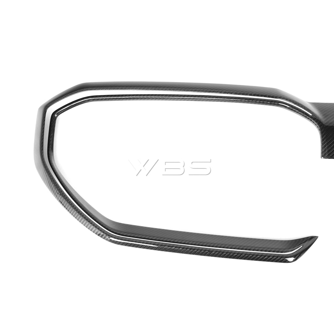 WBS - BMW G90/ G99 M5 FRONT GRILLE TRIM SURROUNDED GENUINE CARBON FIBER