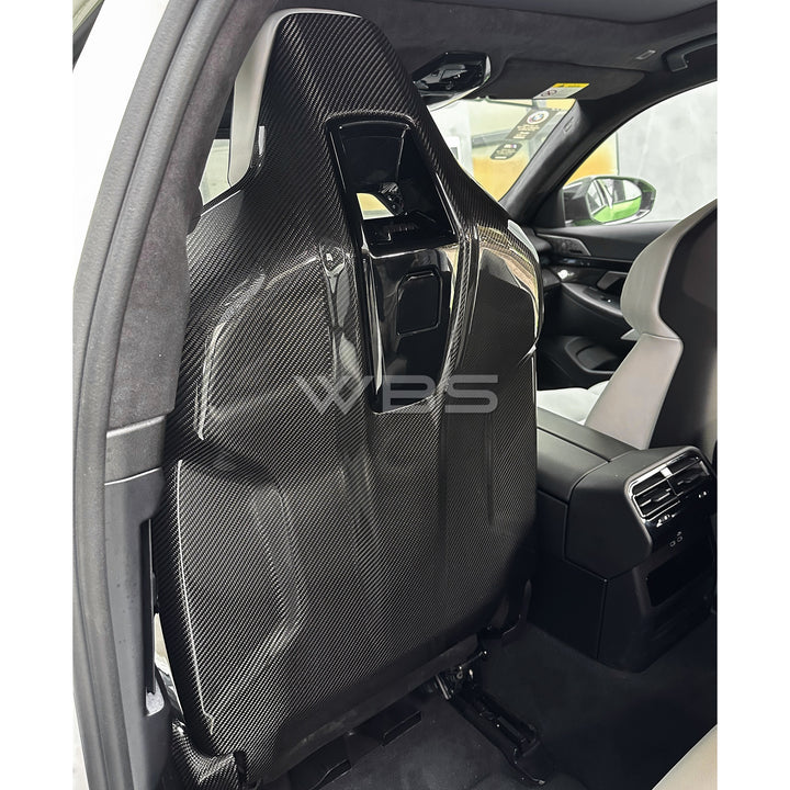 WBS - BMW G90/ G99 M5 FULL OEM REPLACEMENT SEAT BACKS GENUINE CARBON FIBER