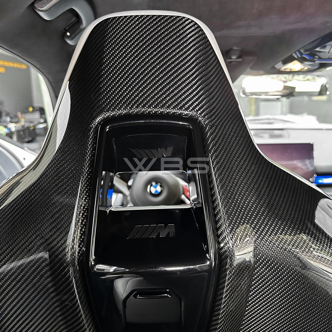 WBS - BMW G90/ G99 M5 FULL OEM REPLACEMENT SEAT BACKS GENUINE CARBON FIBER