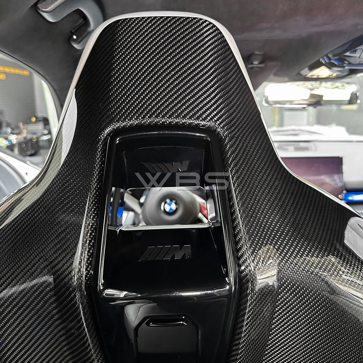 WBS - BMW G90/ G99 M5 FULL OEM REPLACEMENT SEAT BACKS GENUINE CARBON FIBER