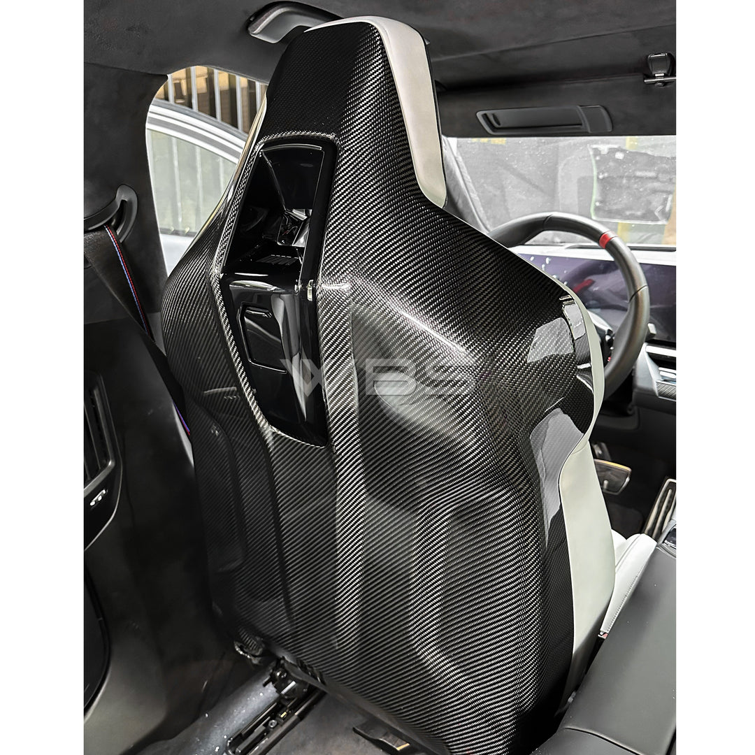 WBS - BMW G90/ G99 M5 FULL OEM REPLACEMENT SEAT BACKS GENUINE CARBON FIBER