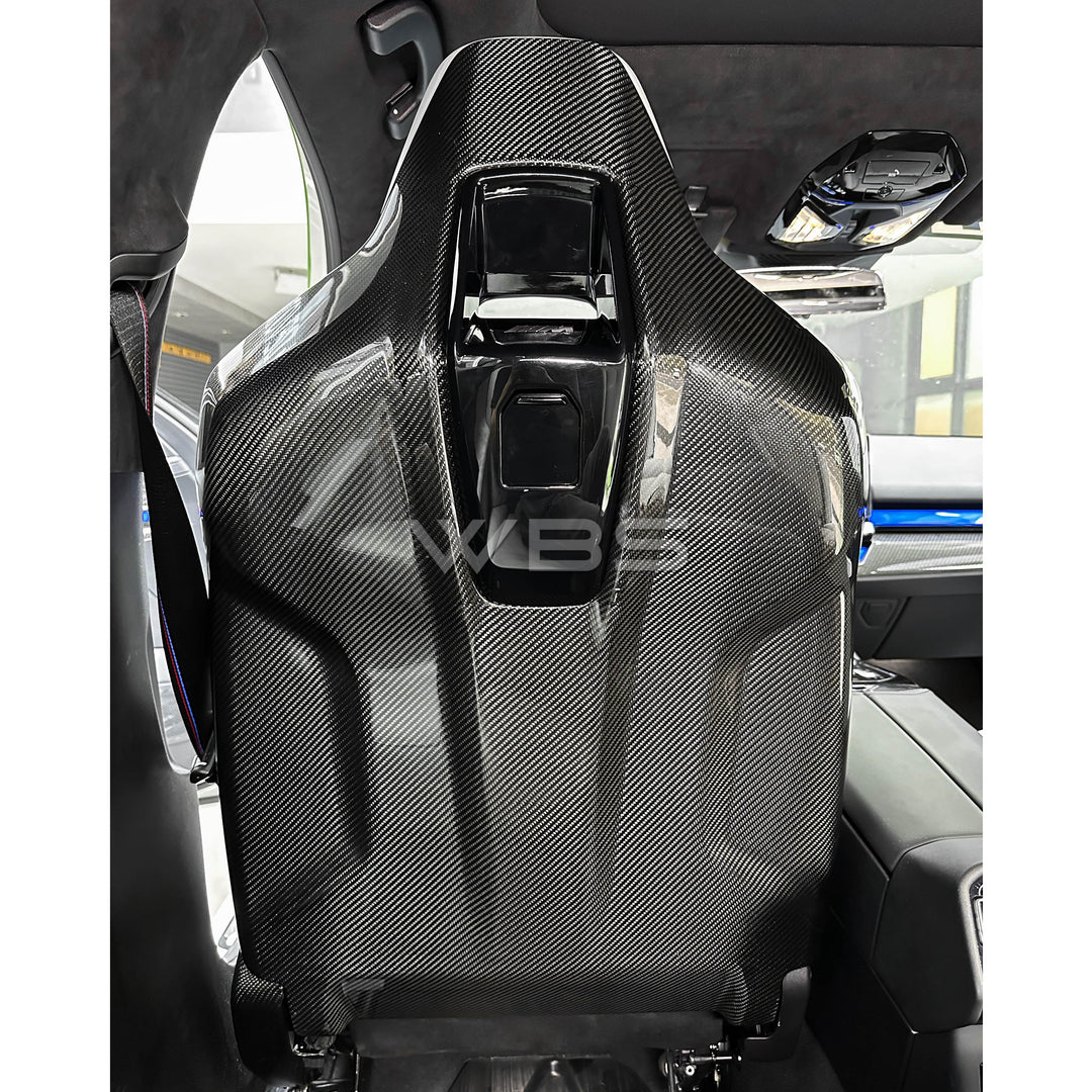 WBS - BMW G90/ G99 M5 FULL OEM REPLACEMENT SEAT BACKS GENUINE CARBON FIBER