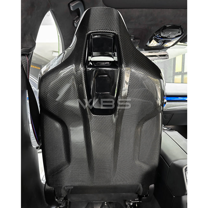 WBS - BMW G90/ G99 M5 FULL OEM REPLACEMENT SEAT BACKS GENUINE CARBON FIBER