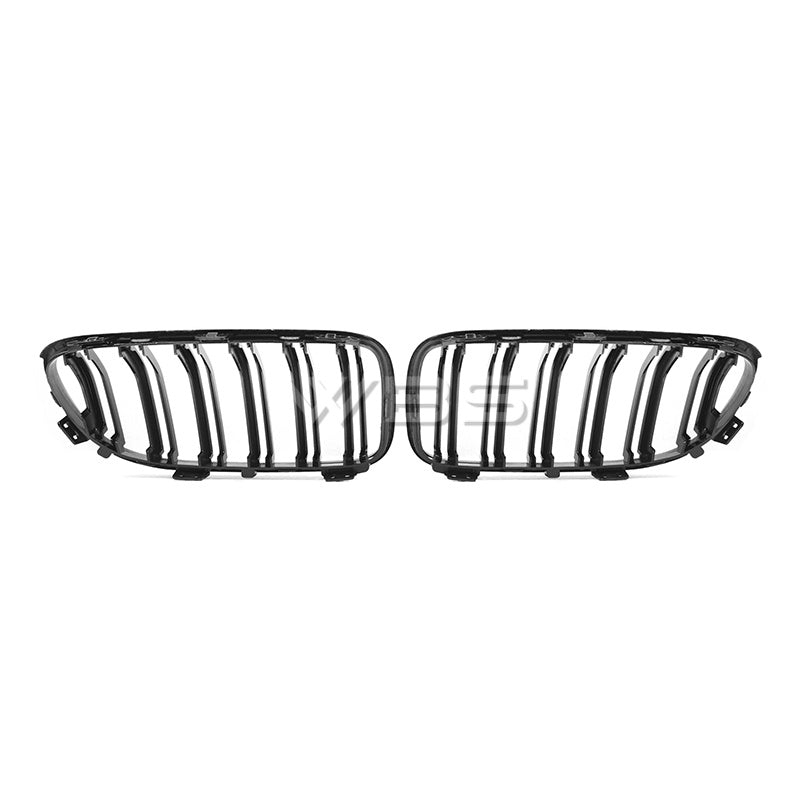 BMW E9X M3 DUAL SLAT GRILLES SET GENUINE CARBON FIBER