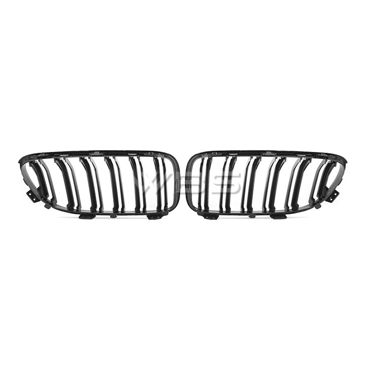 BMW E9X M3 DUAL SLAT GRILLES SET GENUINE CARBON FIBER