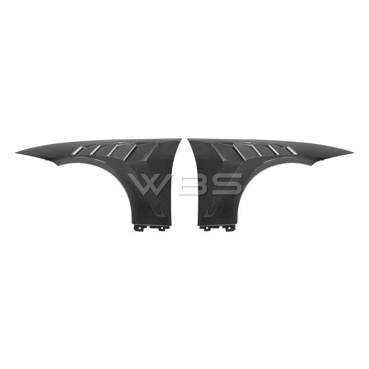 BMW E9X M3 OEM REPLACEMENT GTR-STYLE FENDERS GENUINE CARBON FIBER