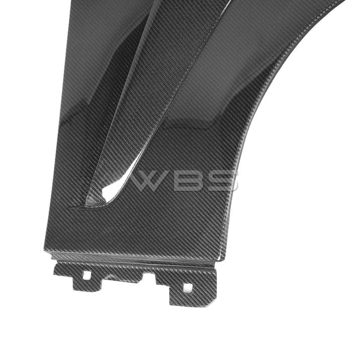 BMW E9X M3 OEM REPLACEMENT GTR-STYLE FENDERS GENUINE CARBON FIBER