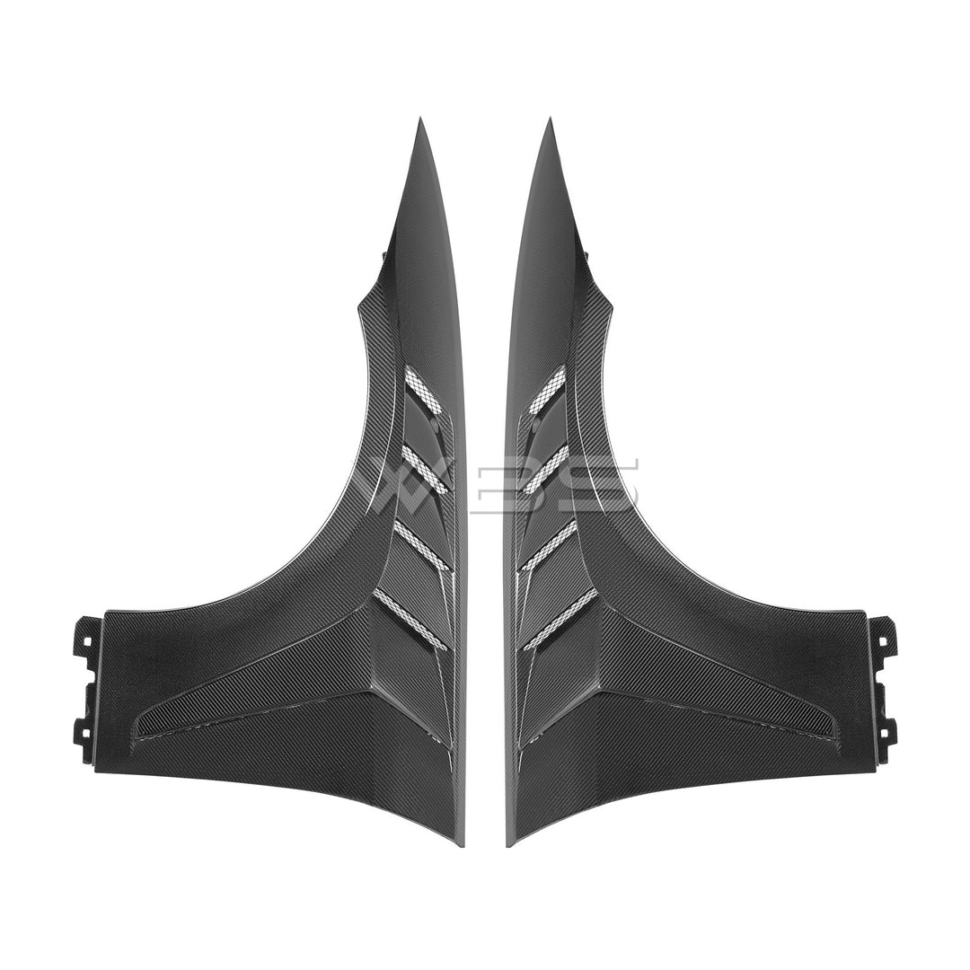 BMW E9X M3 OEM REPLACEMENT GTR-STYLE FENDERS GENUINE CARBON FIBER