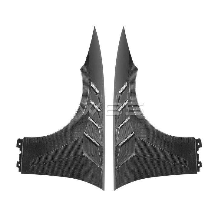 BMW E9X M3 OEM REPLACEMENT GTR-STYLE FENDERS GENUINE CARBON FIBER
