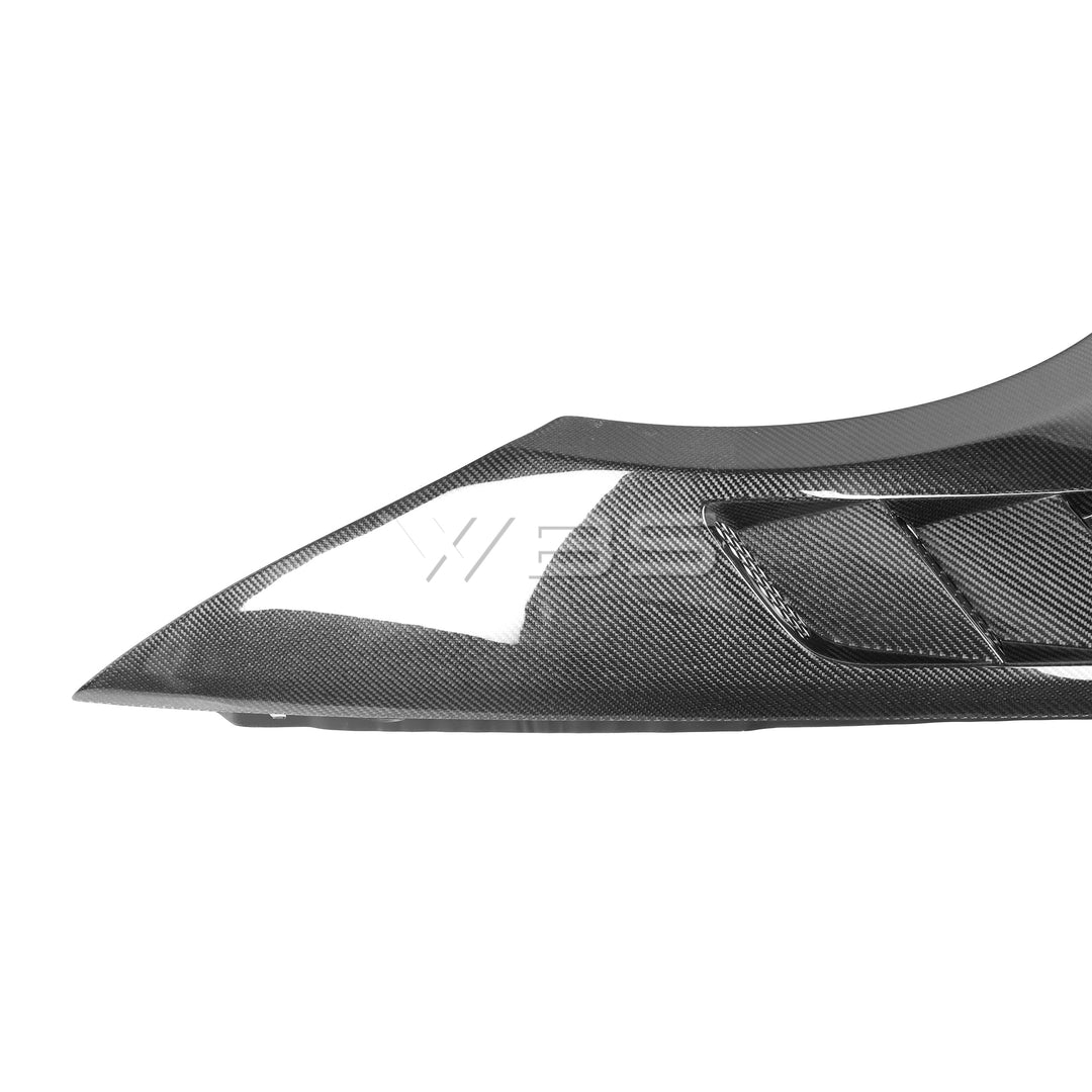 BMW E9X M3 OEM REPLACEMENT GTR-STYLE FENDERS GENUINE CARBON FIBER